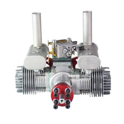 RCGF 40cc Twin Cylinder 2 Stroke Gasoline Engine for Large Scale RC Airplane 8500RPM-helloworld7