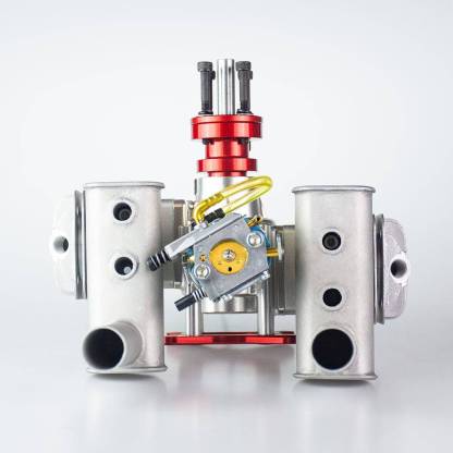 RCGF 50cc Twin Cylinder Gas Engine for RC Airplanes 4.7HP Low Vibration Smooth Power-helloworld7