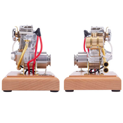 Retrol R31 4.2cc V-Twin Shovelhead Style 4 Stroke Gas Engine Model Gift-helloworld7