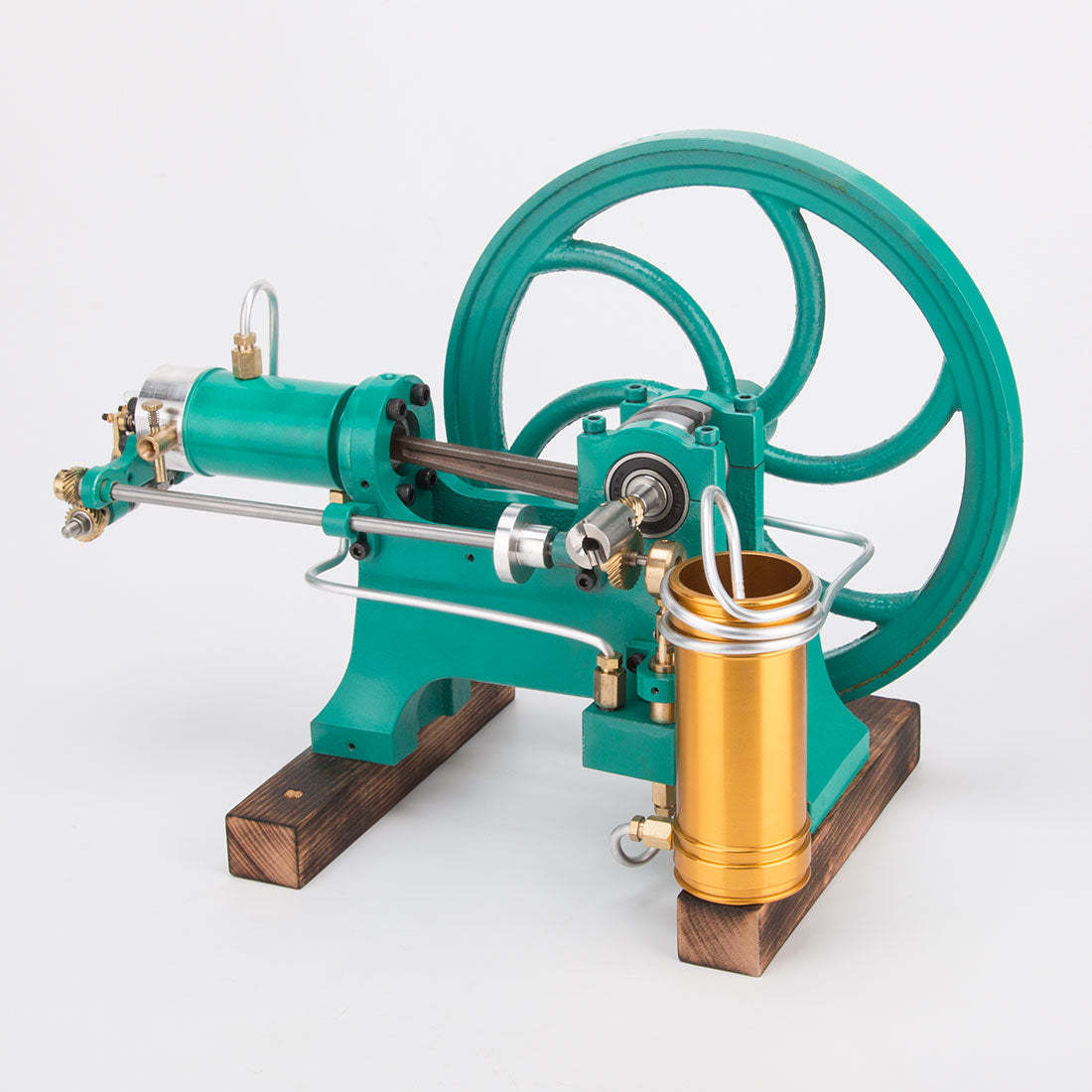 HelloWorld7-RETROL Vintage Horizontal Mill Engine Stationary Engine Model 4 Stroke Gasoline ICE