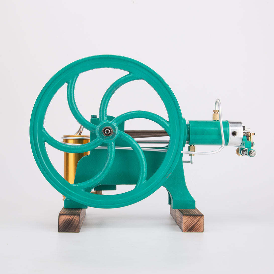 HelloWorld7-RETROL Vintage Horizontal Mill Engine Stationary Engine Model 4 Stroke Gasoline ICE