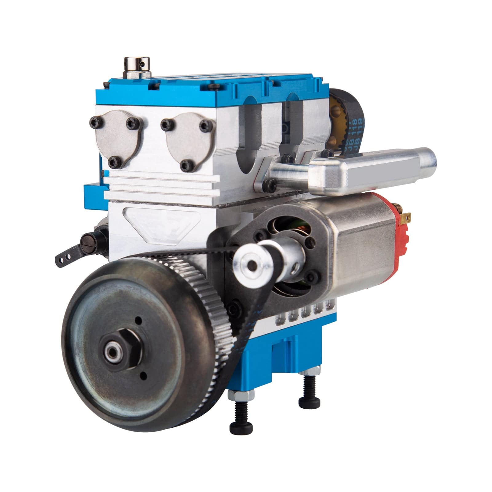 HelloWorld7-RUIFEIYA NR200 Watercooled Inline 2-cylinder 4-stroke Nitro Engine Model 8.6cc