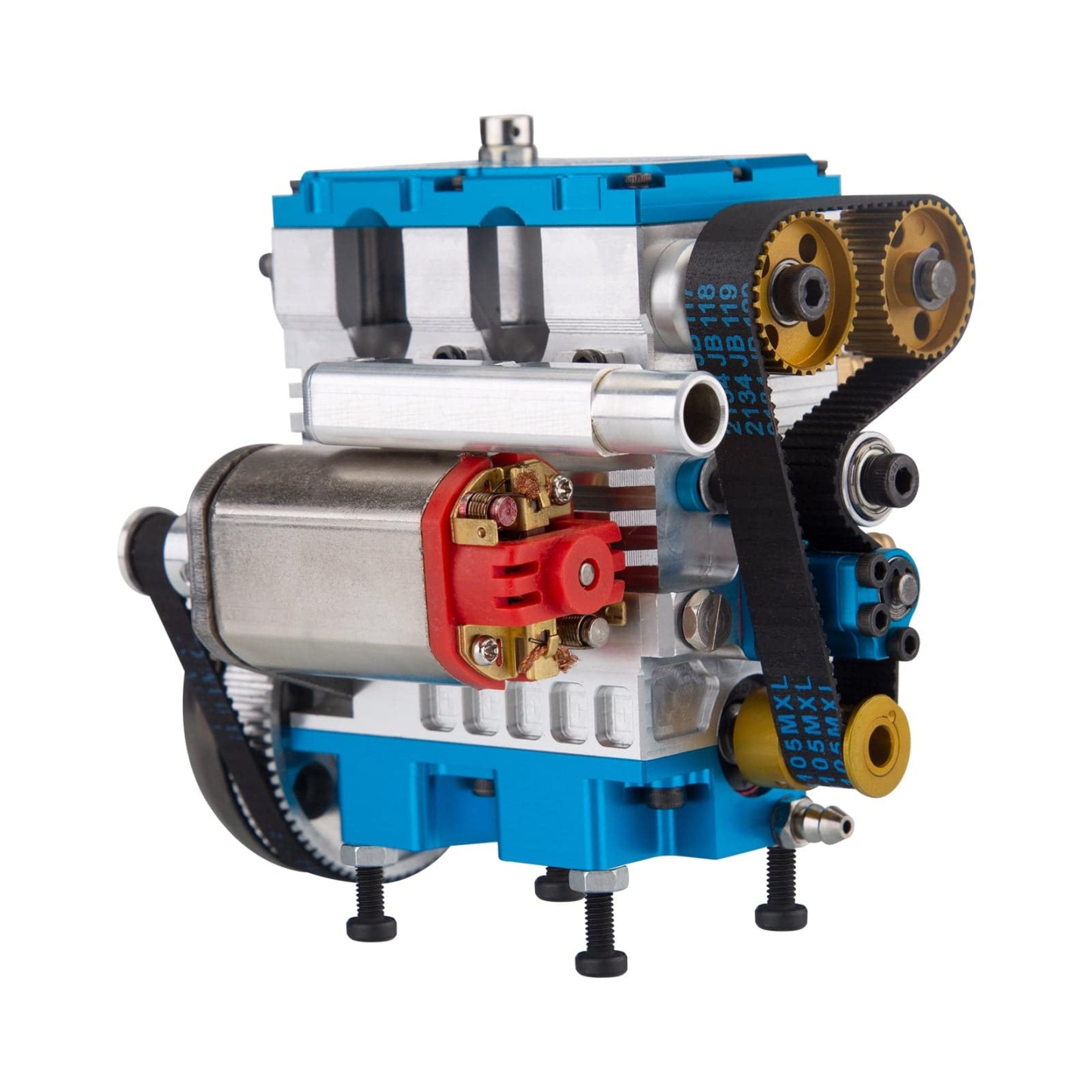 HelloWorld7-RUIFEIYA NR200 Watercooled Inline 2-cylinder 4-stroke Nitro Engine Model 8.6cc