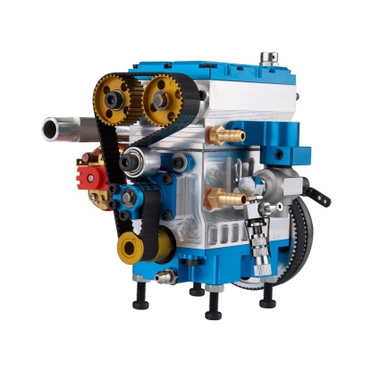HelloWorld7-RUIFEIYA NR200 Watercooled Inline 2-cylinder 4-stroke Nitro Engine Model 8.6cc