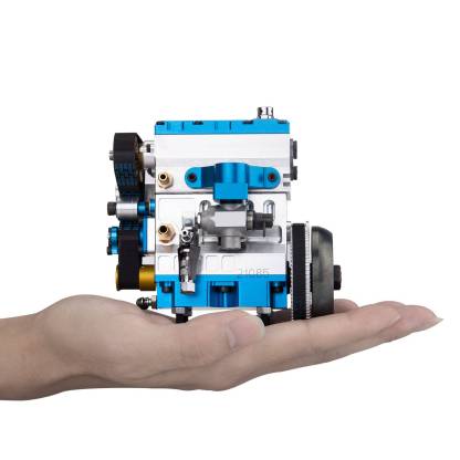 HelloWorld7-RUIFEIYA NR200 Watercooled Inline 2-cylinder 4-stroke Nitro Engine Model 8.6cc