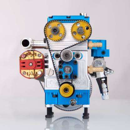 HelloWorld7-RUIFEIYA NR200 Watercooled Inline 2-cylinder 4-stroke Nitro Engine Model 8.6cc