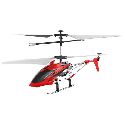 S107H 3CH Metal RC Helicopter with Gyro & Altitude Hold RTF Red-helloworld7