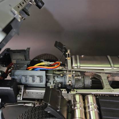 SCALECLUB 1/14 6x6 RC Tractor Trailer Full Metal Chassis Kit with Differential Lock for Custom Tamiya Truck Builds-helloworld7