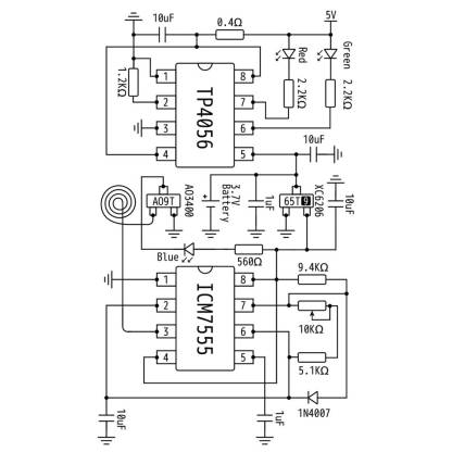 7.83Hz Schumann Wave Generator Ultra-Low Frequency Pulse Audio Resonator Type-C Rechargeable