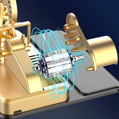 HelloWorld7-Solar Power Powered Toy Mini PumpJack Pumping Unit Model Car Diffuser