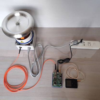 SSTC Solid State Tesla Coil 30cm Arc Artificial Lightning Generator Plasma Speaker Fiber Optic Control-helloworld7