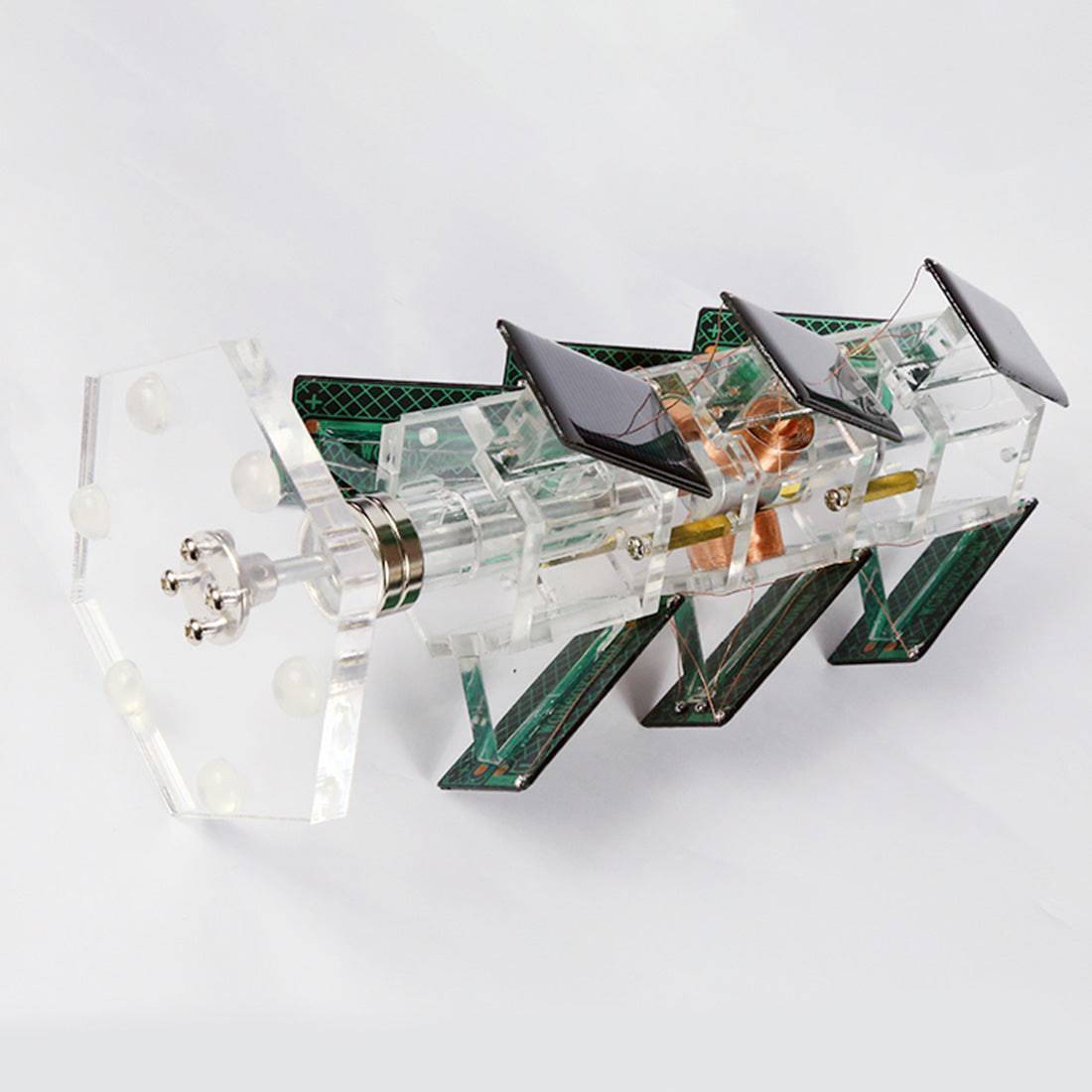 HelloWorld7-Stark Vertical Tree Type Solar Magnetic Levitation Motor