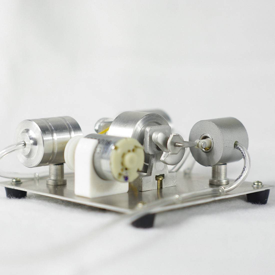 HelloWorld7-Steam Engine Generator with Radio & Lighting Kit Science Experiment Toy