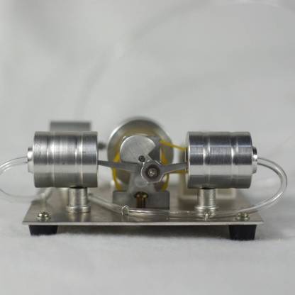 HelloWorld7-Steam Engine Generator with Radio & Lighting Kit Science Experiment Toy