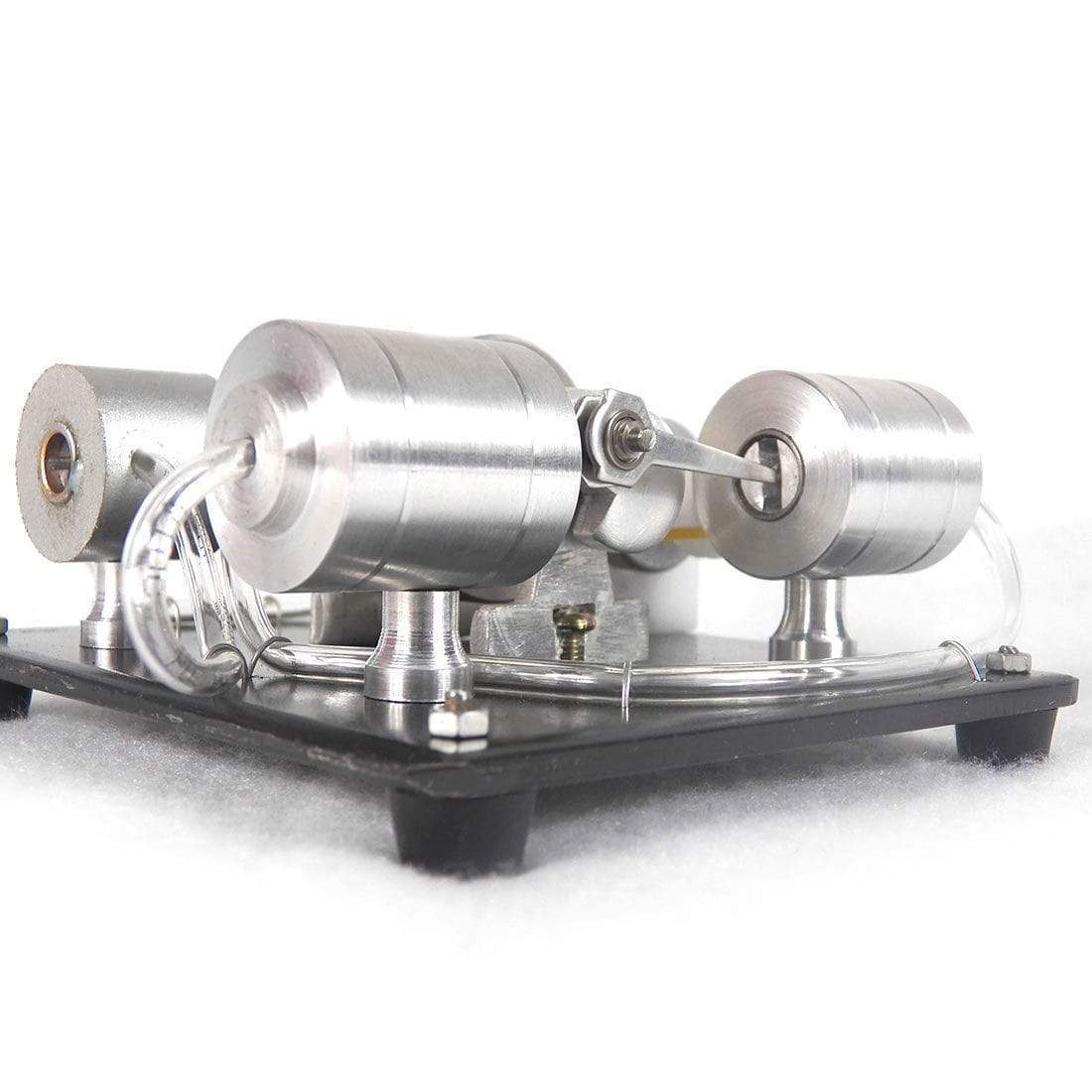 HelloWorld7-Steam Engine Model Electric Generator Science Experiment Lighting Kit