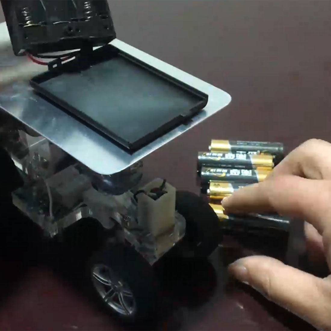 HelloWorld7-Steering Remote Control Stirling Engine Car Vehicle DIY Science Experiment Teaching