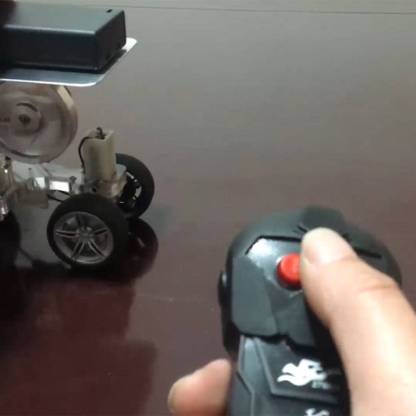 HelloWorld7-Steering Remote Control Stirling Engine Car Vehicle DIY Science Experiment Teaching