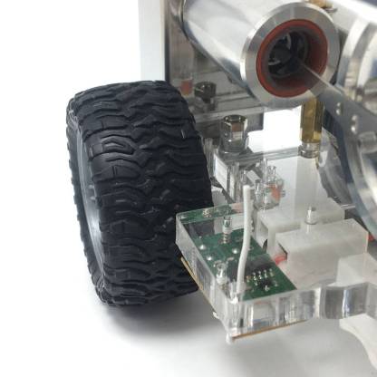 HelloWorld7-Steering Remote Control Stirling Engine Car Vehicle DIY Science Experiment Teaching