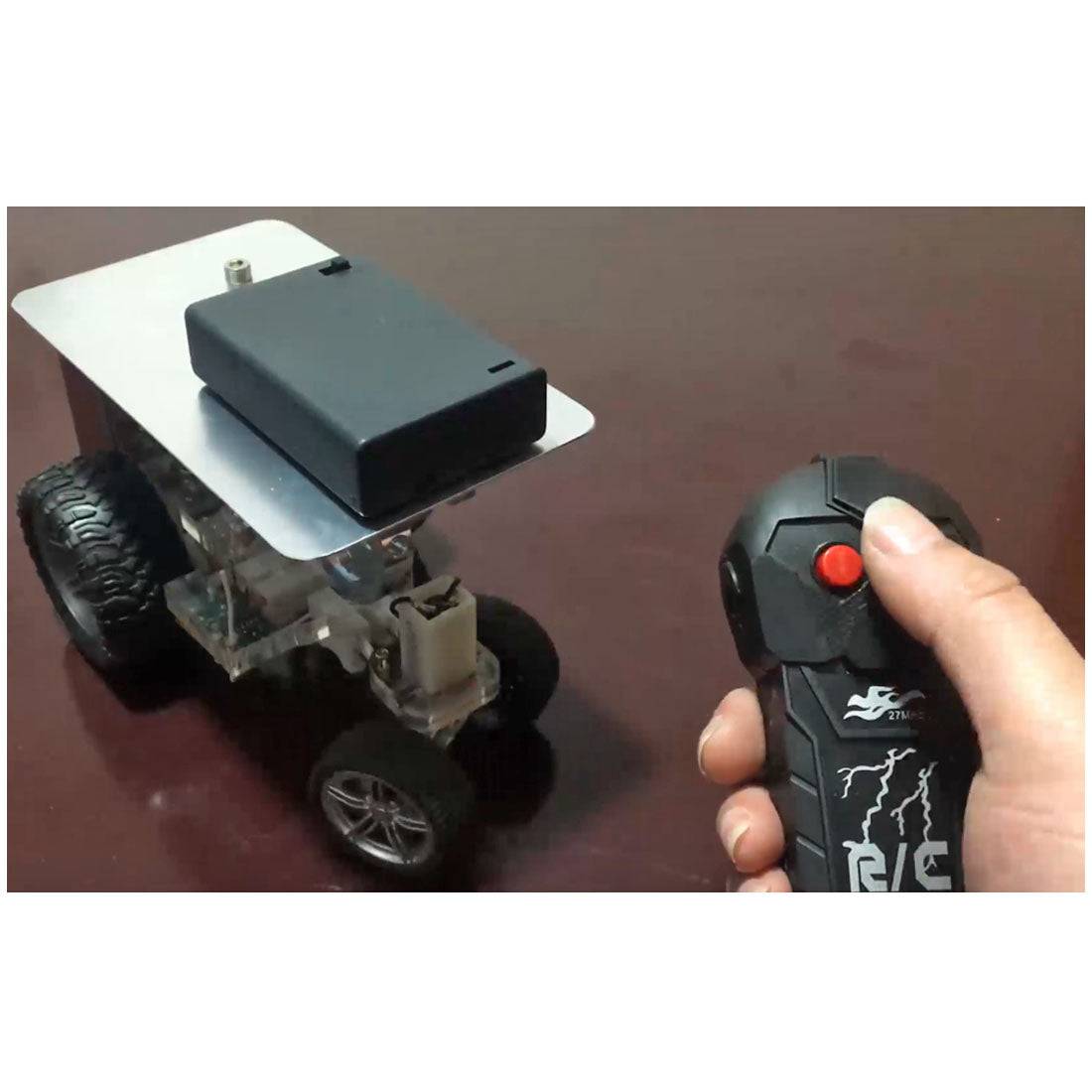 HelloWorld7-Steering Remote Control Stirling Engine Car Vehicle DIY Science Experiment Teaching