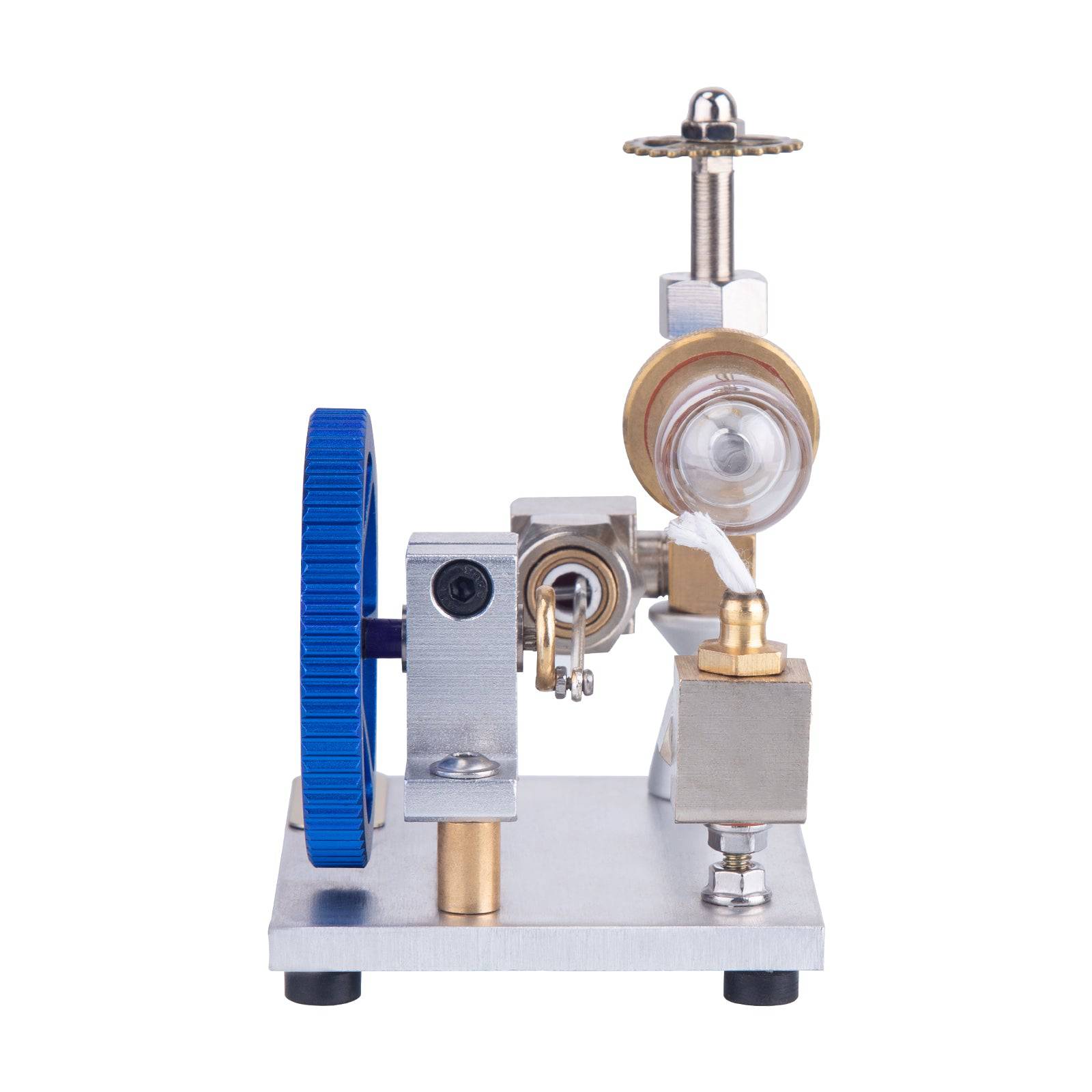 Adjustable Speed Golden Stirling Engine Model External Combustion Science Gift