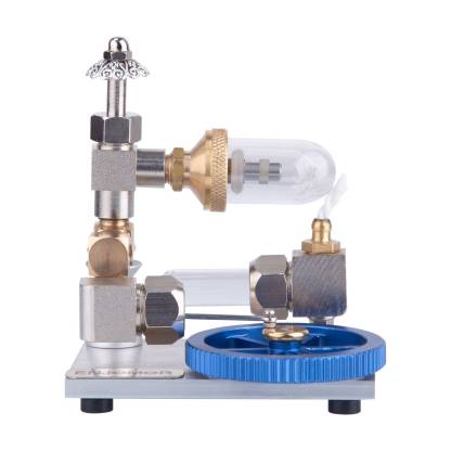 Adjustable Speed Golden Stirling Engine Model External Combustion Science Gift