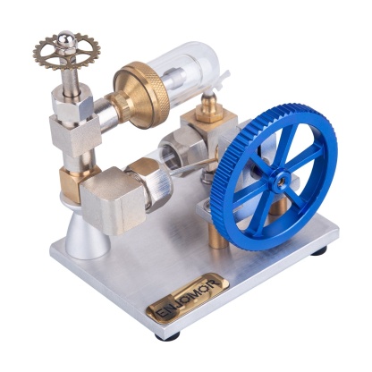 Adjustable Speed Golden Stirling Engine Model External Combustion Science Gift