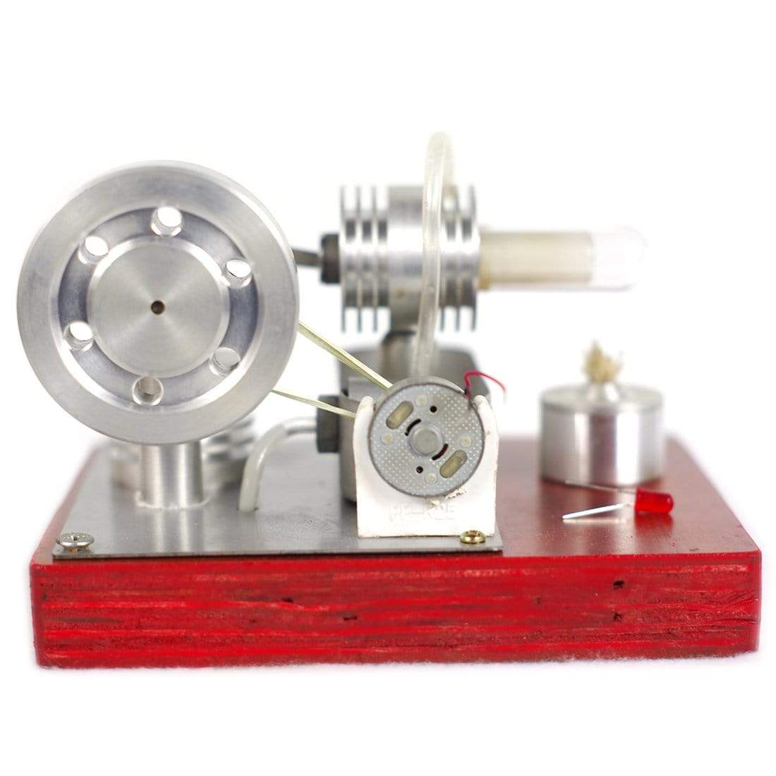Ringbom Stirling Engine Model Split Right Angle Gamma Type Physics Science Experiment Gift-helloworld7