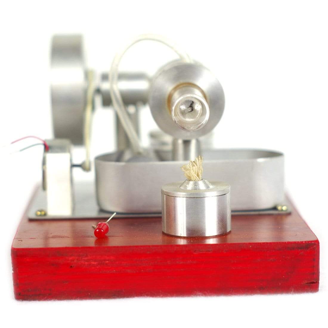 Ringbom Stirling Engine Model Split Right Angle Gamma Type Physics Science Experiment Gift-helloworld7