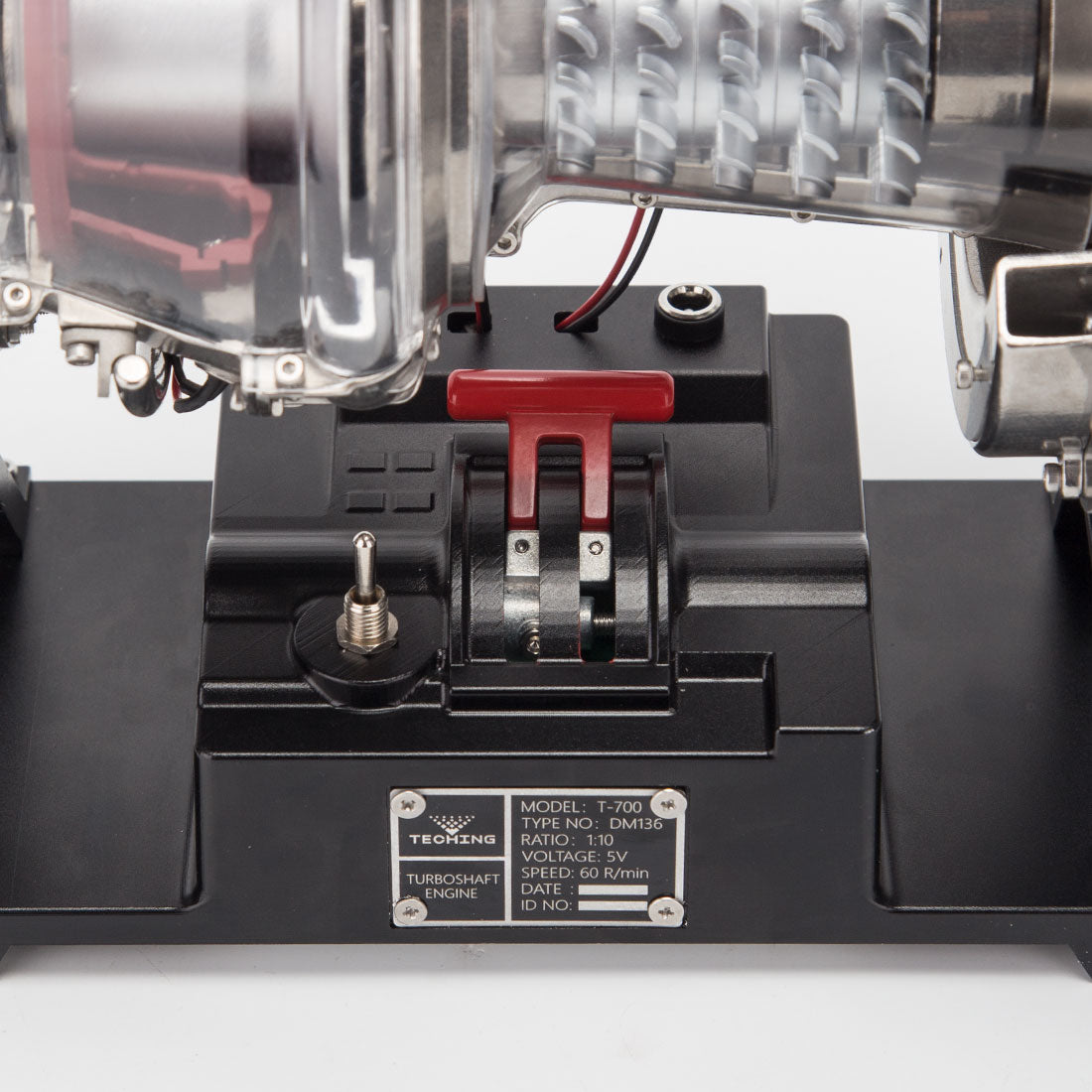 Teching T700 DIY Turboshaft Engine Model Build Your Own Military Engine Kit for Adults DM136-helloworld7