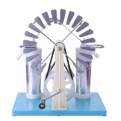 Wimshurst Machine Electrostatic Induction Generator Physics Experiment Equipment High Voltage Spark Demo-helloworld7
