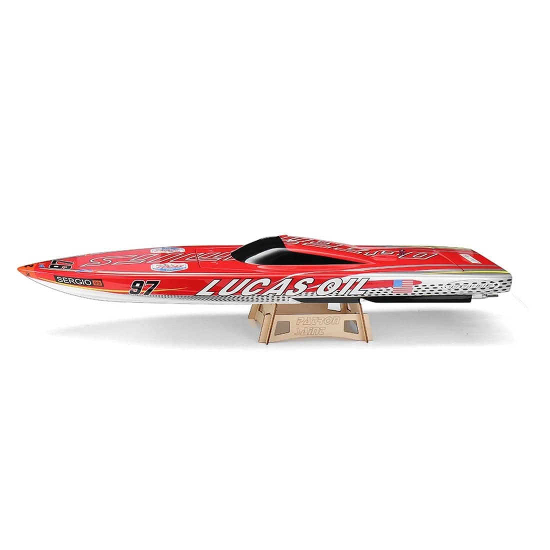 TFL 1126 Patron Saint 88cm Outerlimits ARTR RC Racing Boat High Speed Fiberglass Deep V Hull with SSS Brushless Motor for Adults-helloworld7