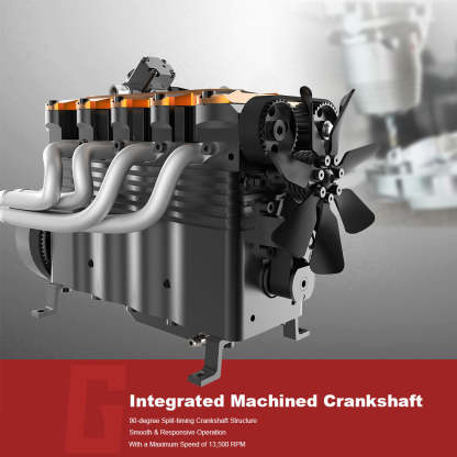 TOYAN FS-L400 14cc Inline 4 Cylinder 4 Stroke Nitro Engine DIY Assembly Kit-helloworld7