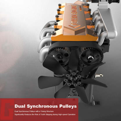 TOYAN FS-L400 14cc Inline 4 Cylinder 4 Stroke Nitro Engine DIY Assembly Kit-helloworld7