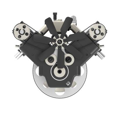 TOYAN FS-V400WA 14cc V4 Water Cooled Methanol Engine Model for RC Cars and Boats-helloworld7