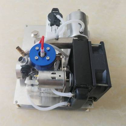 TOYAN Level 15 DIY Modify Methanol Engine into Gasoline Engine  Generator with Water-cooled Radiator Device-helloworld7