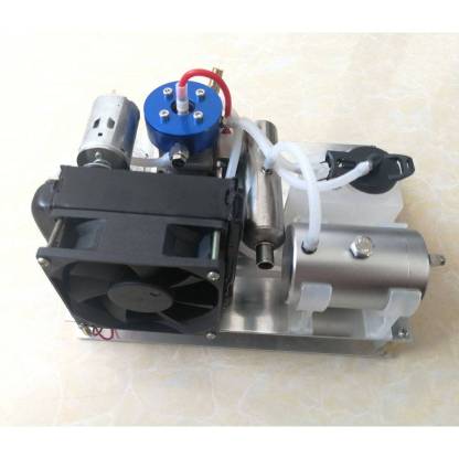 TOYAN Level 15 DIY Modify Methanol Engine into Gasoline Engine  Generator with Water-cooled Radiator Device-helloworld7