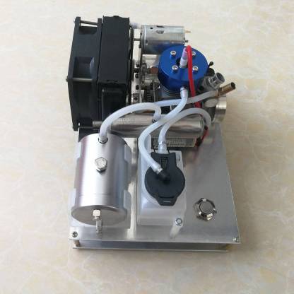 TOYAN Level 15 DIY Modify Methanol Engine into Gasoline Engine  Generator with Water-cooled Radiator Device-helloworld7