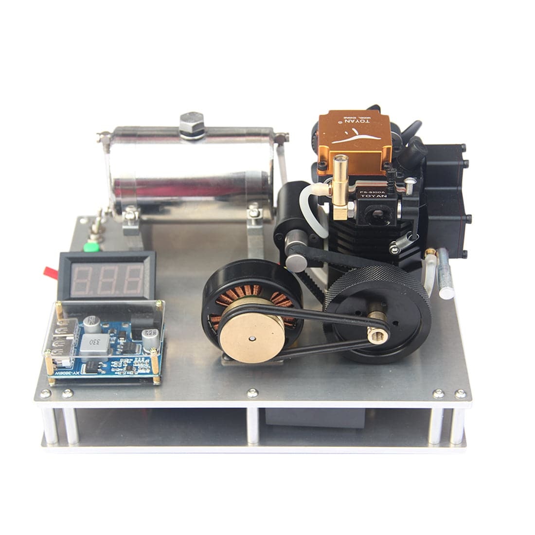 TOYAN FS-S100A 4 Stroke Methanol Engine Generator Model Kit Electric Start 12V USB-helloworld7