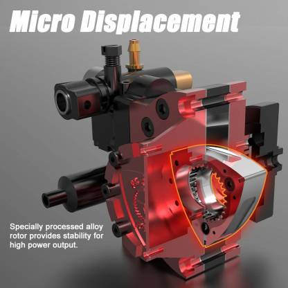 HelloWorld7-Toyan RS-S100 Single Rotor Rotary Engine Mini Internal Combustion Engine Model