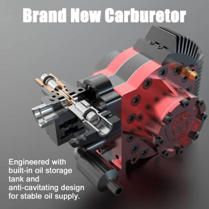 HelloWorld7-Toyan RS-S100 Single Rotor Rotary Engine Mini Internal Combustion Engine Model