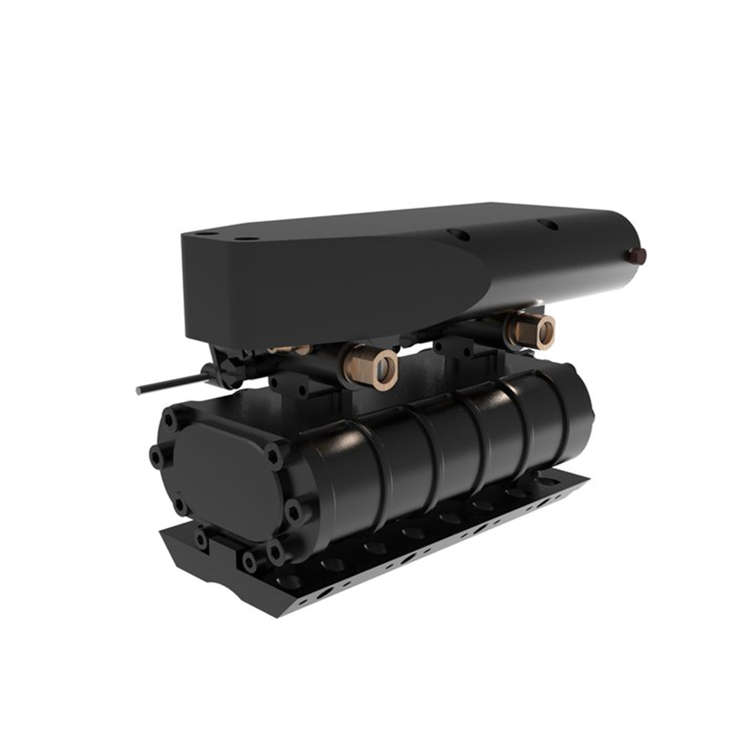 HelloWorld7-Toyan V8 FS-V800 28cc Engine RTR Nitro Engine Model Kits with Supercharger