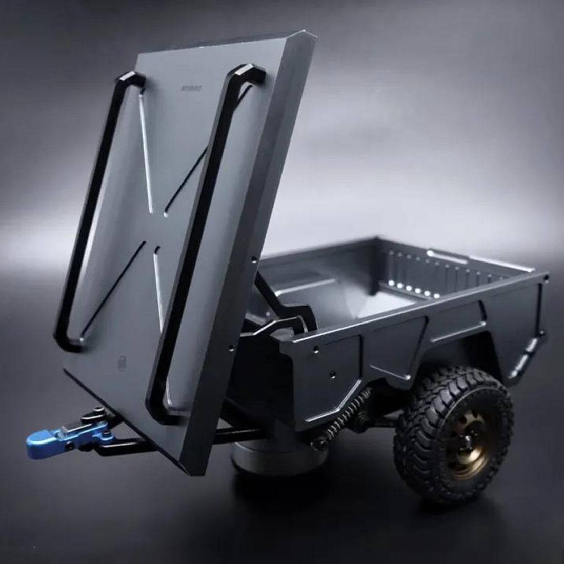 HelloWorld7-Trailer-A Luggage Trailer OP Modified Parts for Capo CUB1 1:18 RC Off-road Vehicle Crawler-helloworld7