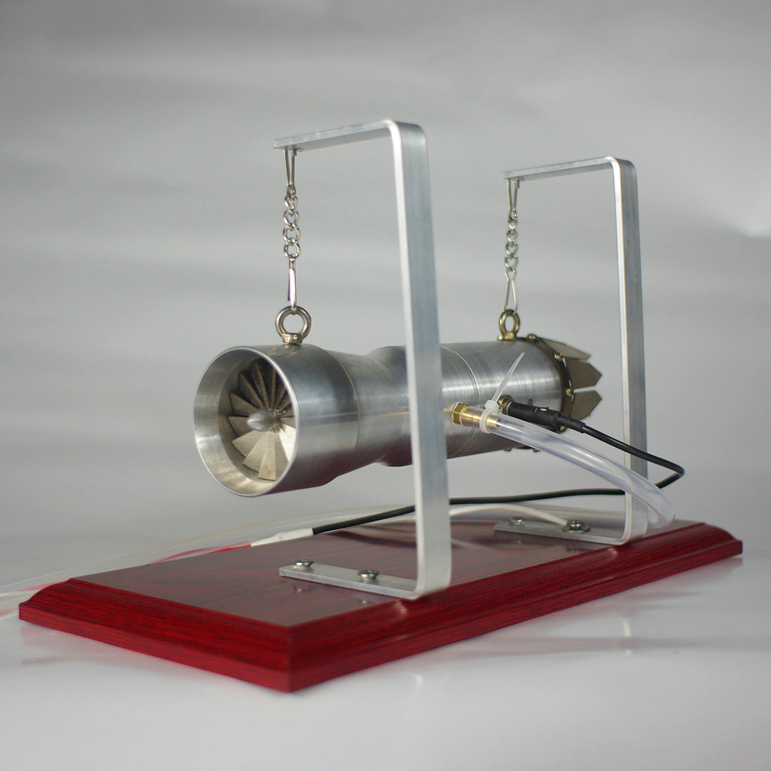 HelloWorld7-Turbojet Engine Gasoline Kerosene Internal Combustion Mini Model Engine