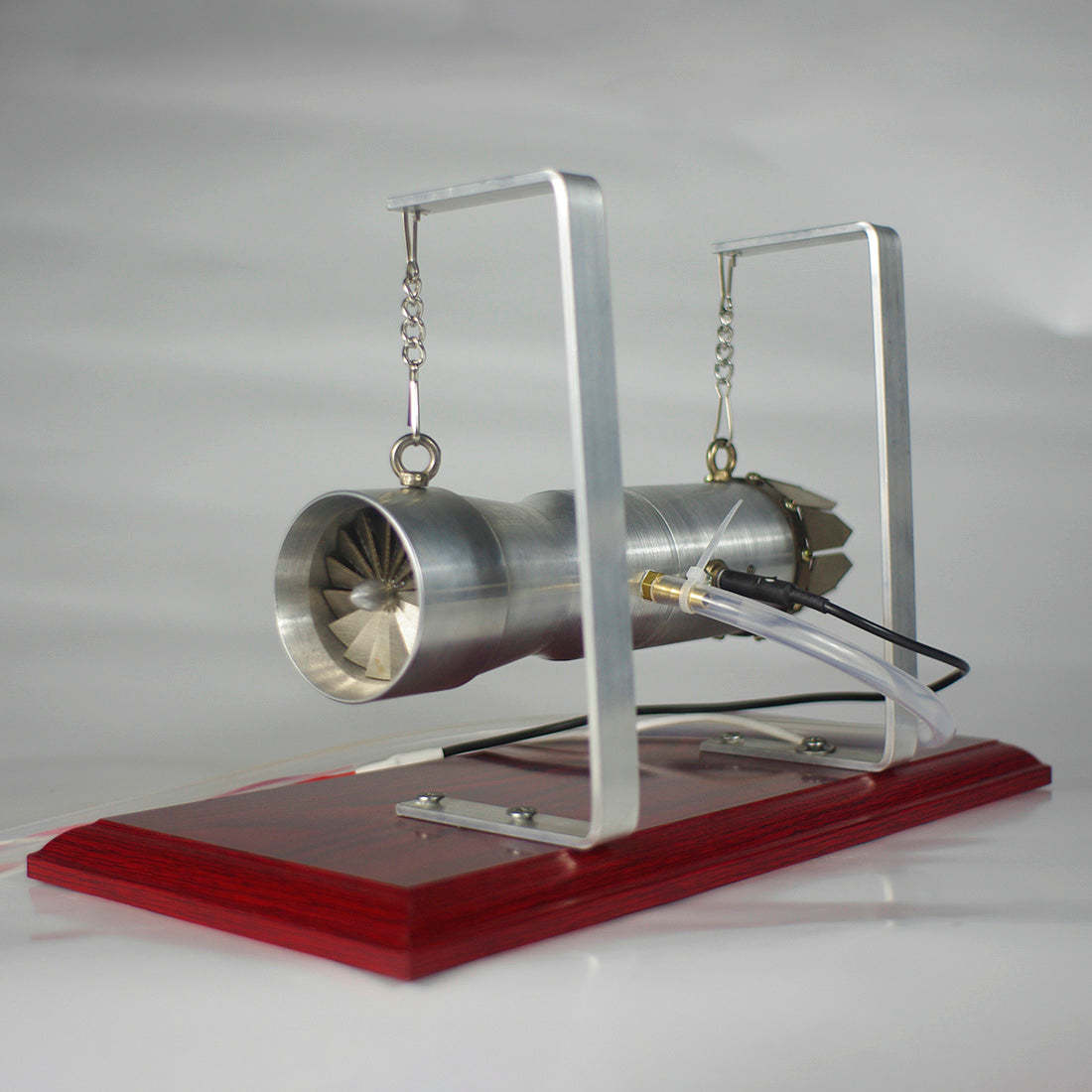 HelloWorld7-Turbojet Engine Gasoline Kerosene Internal Combustion Mini Model Engine