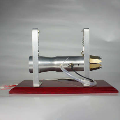 HelloWorld7-Turbojet Engine Gasoline Kerosene Internal Combustion Mini Model Engine