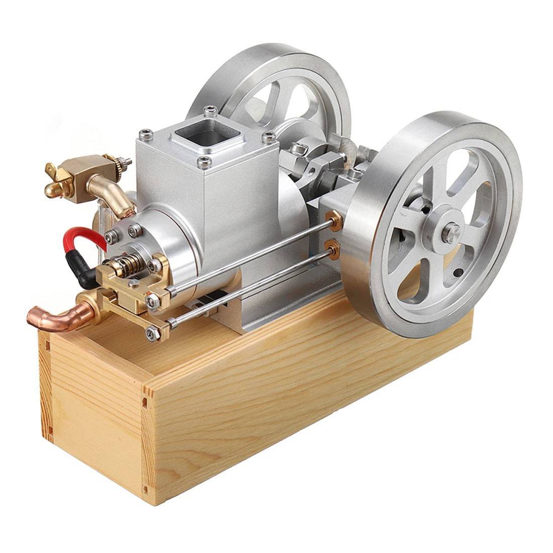 HelloWorld7-M93 Upgrade Horizontal Hit and Miss Engine With Speed Governor Gasoline Water Cooled ICE Engine-helloworld7
