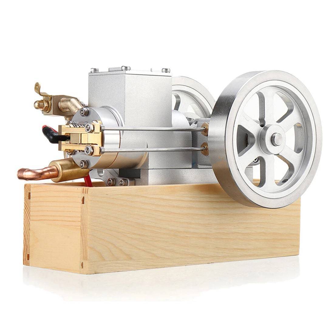 HelloWorld7-M93 Upgrade Horizontal Hit and Miss Engine With Speed Governor Gasoline Water Cooled ICE Engine-helloworld7