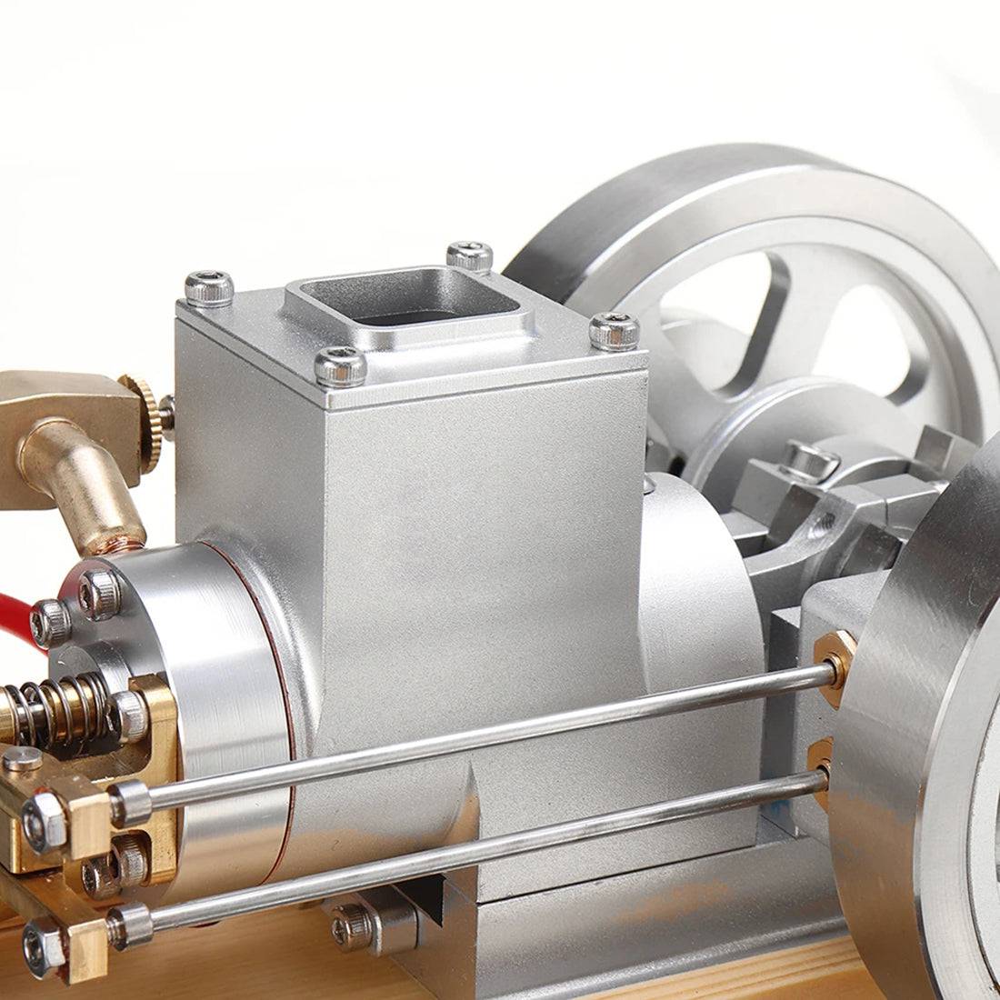 M93 Upgraded Horizontal Hit and Miss Engine Model Water Cooled 6cc Gasoline Motor with Governor-helloworld7