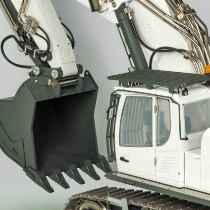 KABOLITE K970 1/14 Scale RC Hydraulic Excavator RTR All Metal Construction Model with Sound Lights and Quick Change System-helloworld7