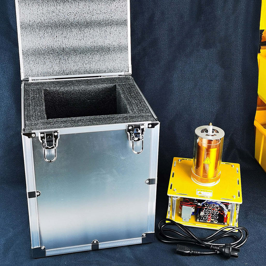 HelloWorld7-Upgrade PLL SSTC Music Tesla Coil Quartz Glass Plasma Speakers Bluetooth Science Technology Toy Random Color-helloworld7